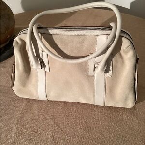 Gabriella Zamzami suede bag